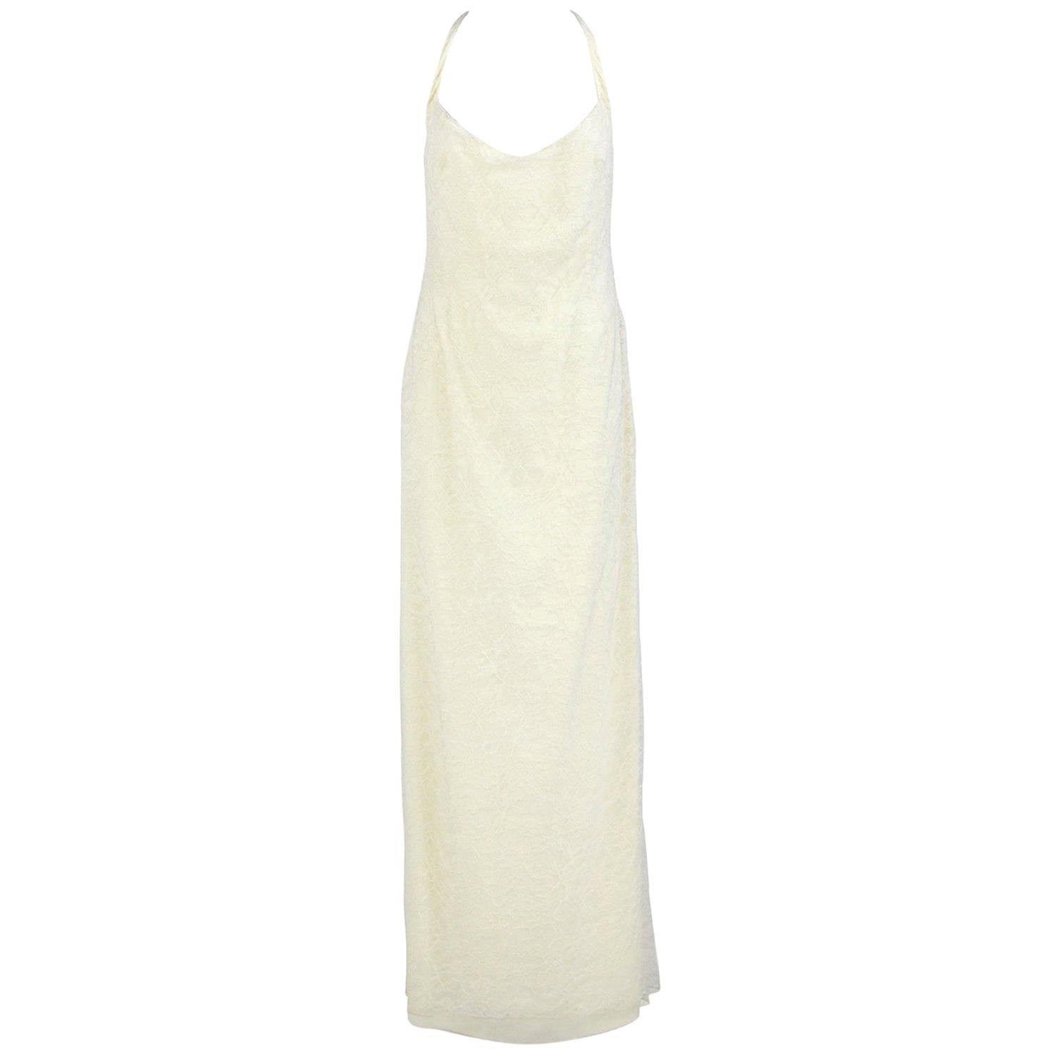 Armani Ivory Silk Wedding Dress, 2000s