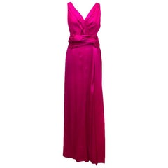Used Christian Dior Fuschia Pink Ballgown US 6