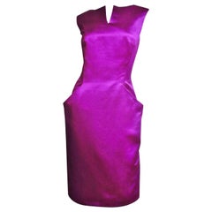 Alexander McQueen New Silk Backless Dress S/S 2008