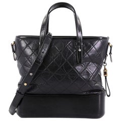 Chanel Gabrielle Shopping Tote Quilted Calfskin Large