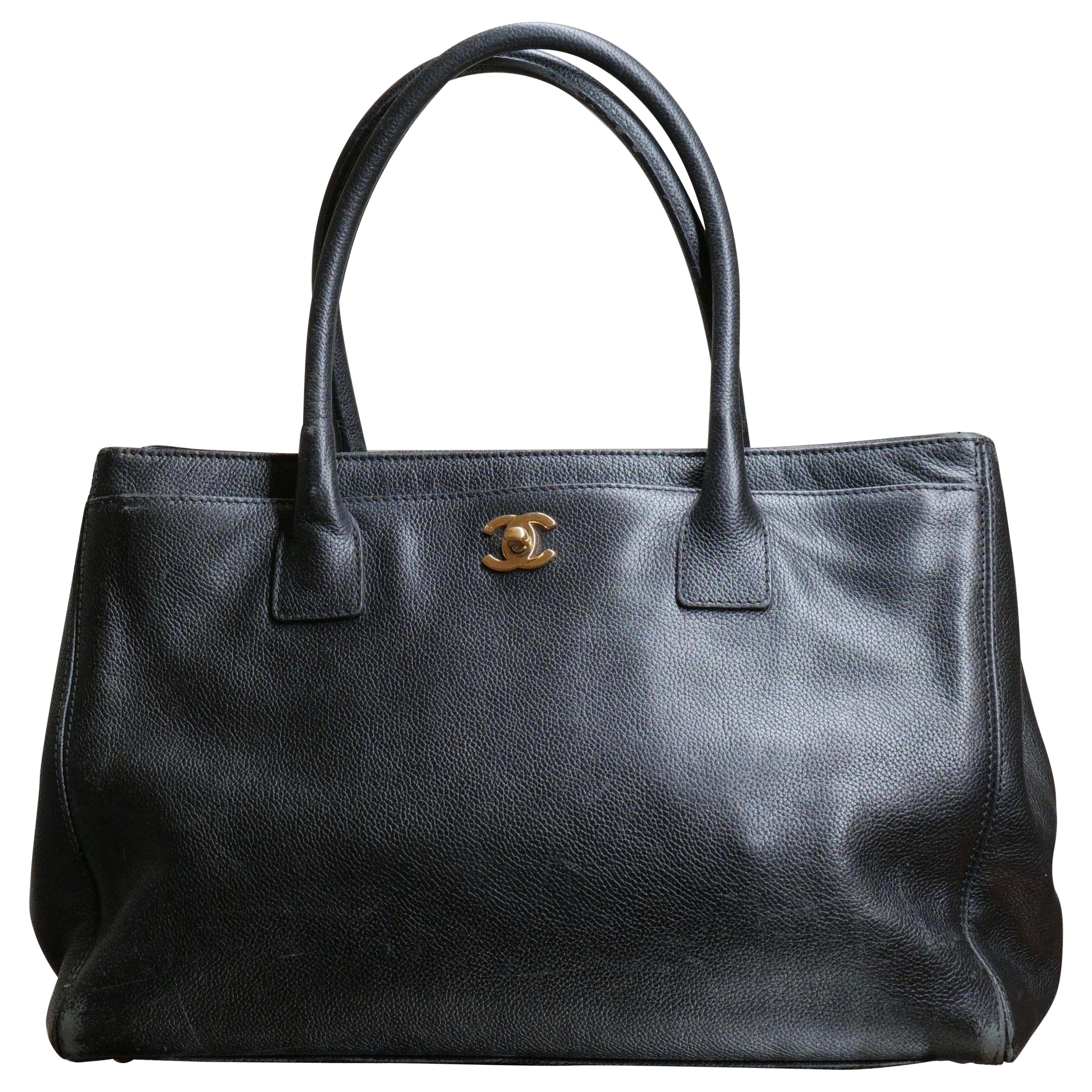 Chanel Cerf Tote Handbag