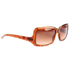Vintage Halston Orange H400 47mis104 Sunglasses