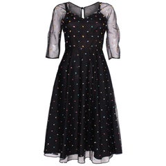 a Retro 1970s polka dot Party Dress by Radley