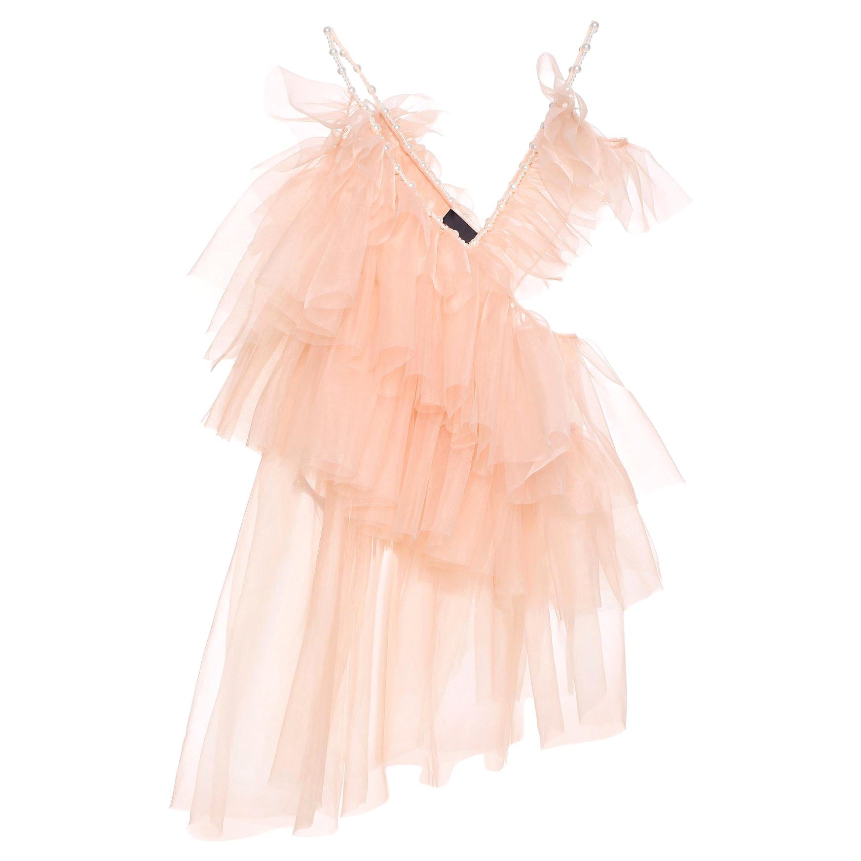 Laurence and Chico Tulle Dress at 1stDibs