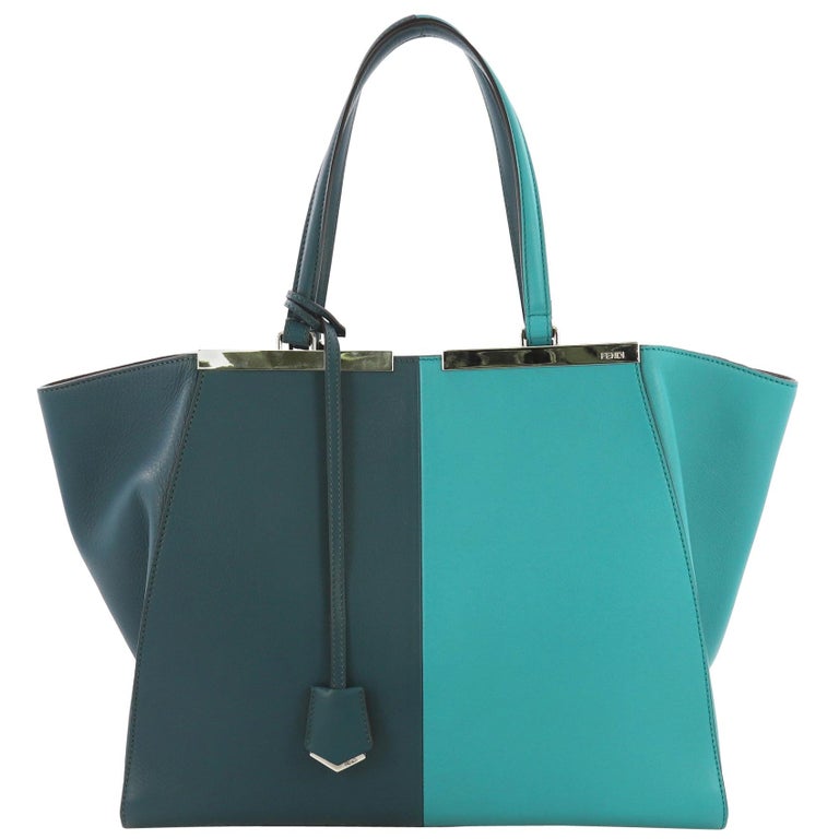 Fendi Bicolor 3Jours Handbag Leather Large at 1stDibs