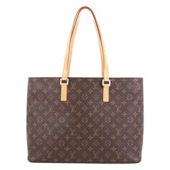 Louis Vuitton Luco Handbag Monogram Canvas