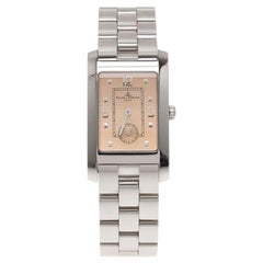 Baume & Mercier Champagne Stainless Steel Hampton Men's Wristwatch 24MM