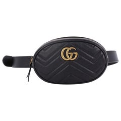 Gucci GG Marmont Belt Bag Matelasse Leather