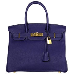 Blue Tote Bags