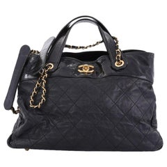 Chanel In The Mix Shopping Bag Quilted Calfskin Large