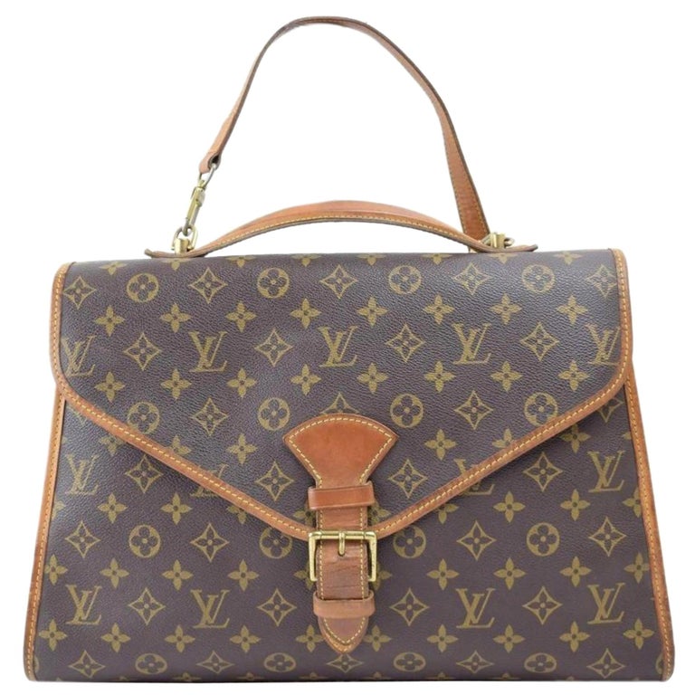 Louis Vuitton Beverly Monogram 2way 867230 Brown Coated Canvas