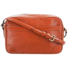 Louis Vuitton Trocadero 867199 Brown Leather Cross Body Bag