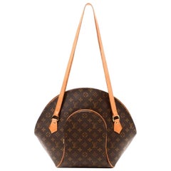 Louis Vuitton Ellipse (Ultra Rare)  Gm 867121 Brown Coated Canvas Shoulder Bag
