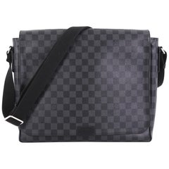 Louis Vuitton District Messenger Bag Damier Graphite GM