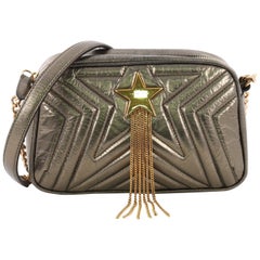 Stella McCartney Stella Star Crossbody Bag Quilted Faux Leather Small