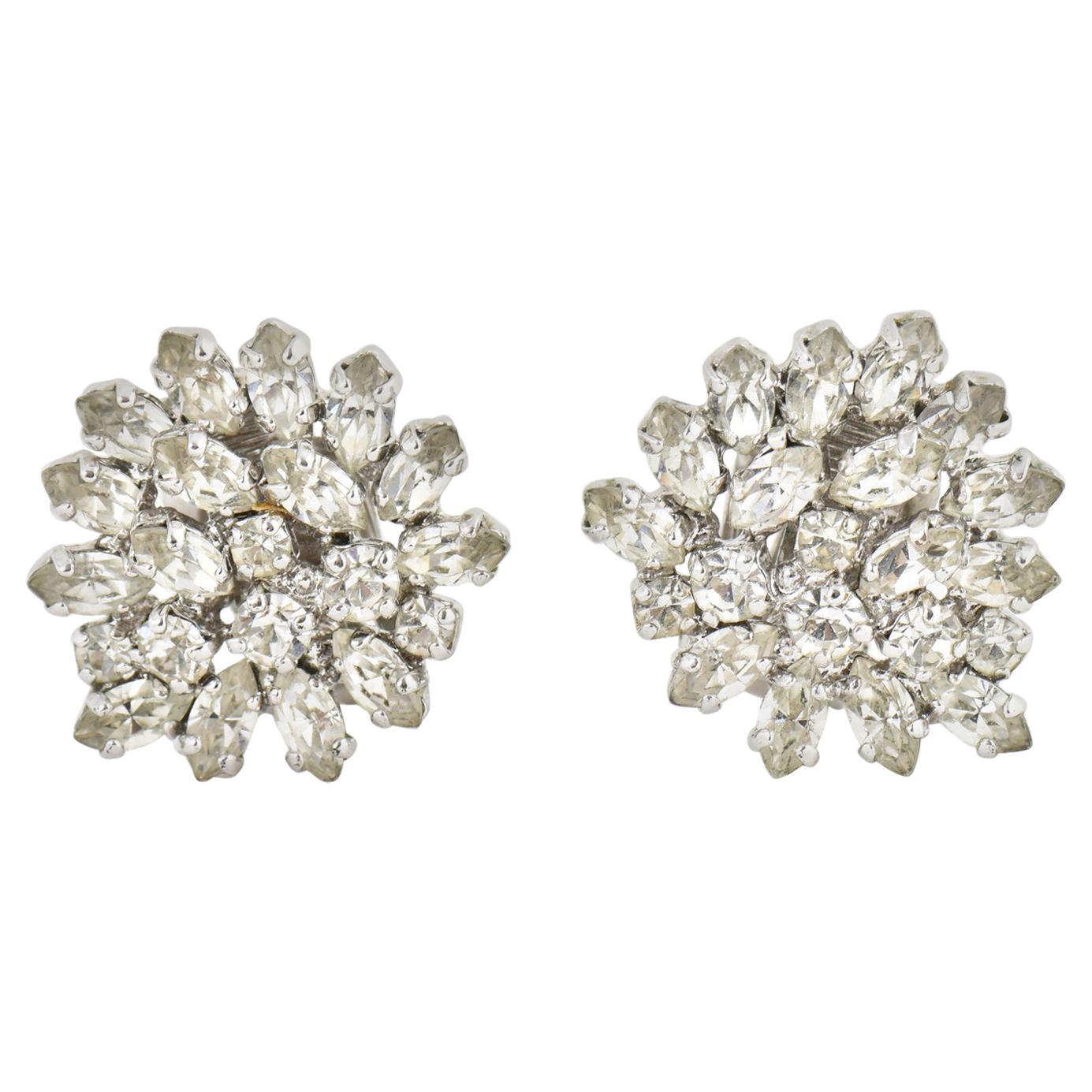 Dior Statement Diamante Earrings at 1stDibs | diamante dior, diamonte dior