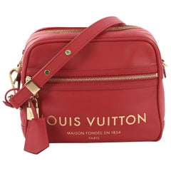 Louis Vuitton Flight Paname Takeoff Bag Leather,