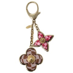 Louis Vuitton Mosaique Fuschia Bag Charm Key Chain