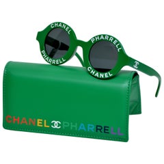 Chanel x Pharrell Capsule Collection Green Sunglasses NEW