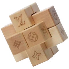 Louis Vuitton Natural (Ultra Rare) Maple Sycamore Le Pateki Wood Puzzle 866607