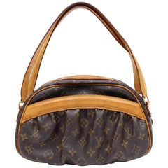 Louis Vuitton (Limited Edition) Klara 866543 Brown Coated Canvas Satchel