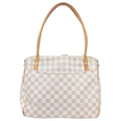 Louis Vuitton Cream White Vinyl Monogram Squishy Inventeur Hobo Bag 862406