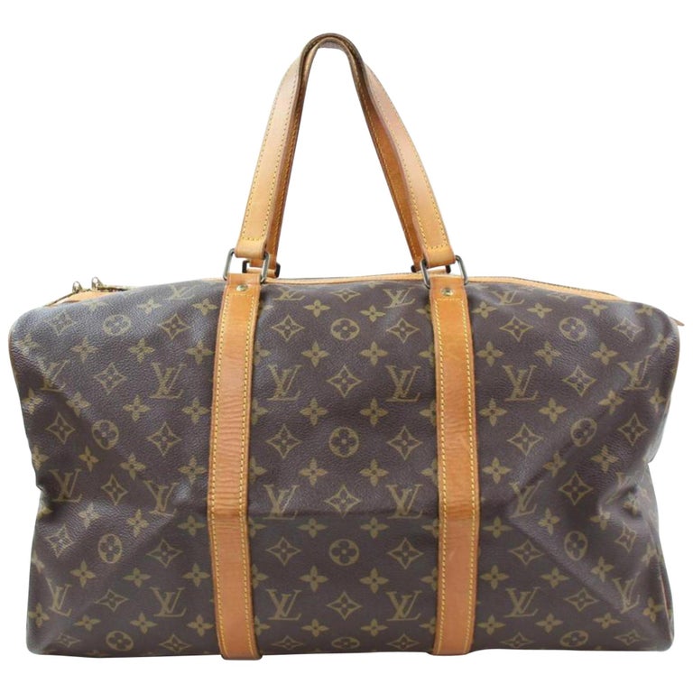 Louis Vuitton Sac Souple 45 867150 Brown Coated Canvas Weekend/Travel ...