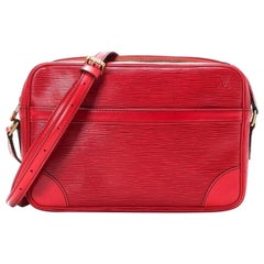Louis Vuitton Trocadero Epi 866816 Red Leather Cross Body Bag