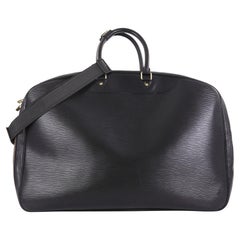 Louis Vuitton Neverfull MM Black Epi Leather Shoulder Bag at 1stDibs