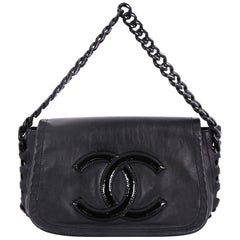 Chanel Resin Modern Chain Flap Bag Lambskin Medium