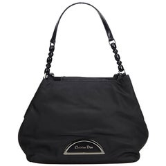 Dior Black Nylon Fabric Malice Tote Bag Italy