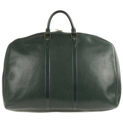 Louis Vuitton Poche Helanga 1 Green Leather Weekend/Travel Bag 23042056
