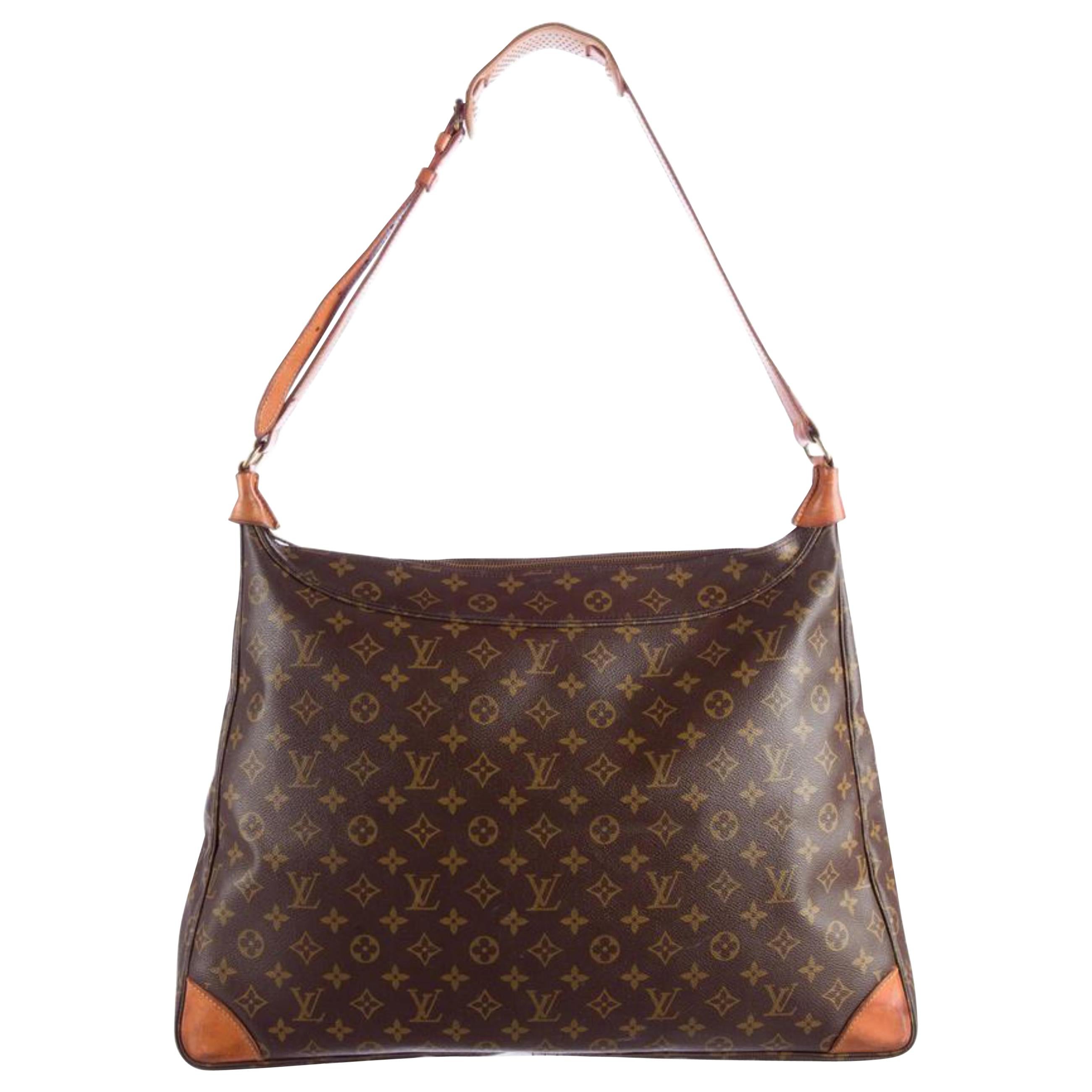 Louis Vuitton Boulogne Ballad Monogram R865843 Brown Coated Canvas Shoulder Bag For Sale