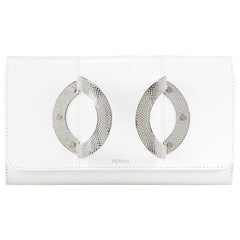 Perrin La Croisiere Crystal Handle Clutch