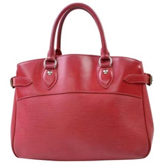 Louis Vuitton Passy Epi Pm 866705 Red Leather Satchel