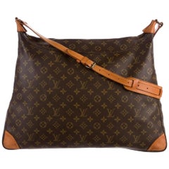 Louis Vuitton Xl Monogram Sac Promenade 866720 Brown Coated Canvas Shoulder Bag