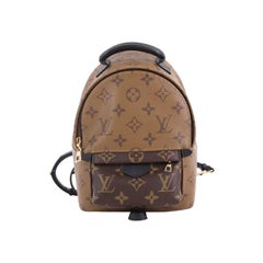 Used Louis Vuitton Palm Springs Backpack Reverse Monogram Canvas Mini