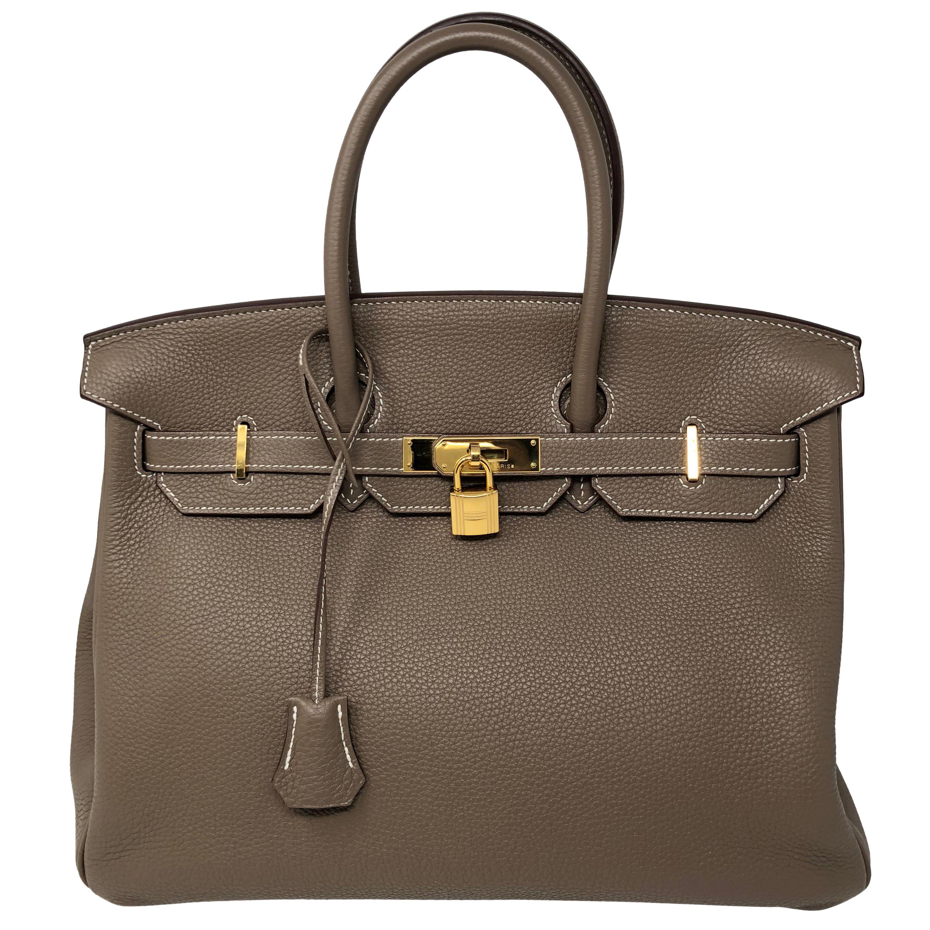 2011 Hermes Birkin 35 Etoupe Togo 