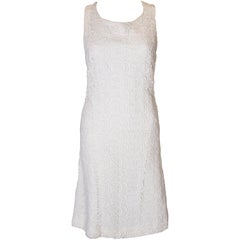 Vintage White Cocktail Dress