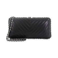 Chanel Chain Around Clutch Chevron Lambskin Small at 1stDibs | chanel ...