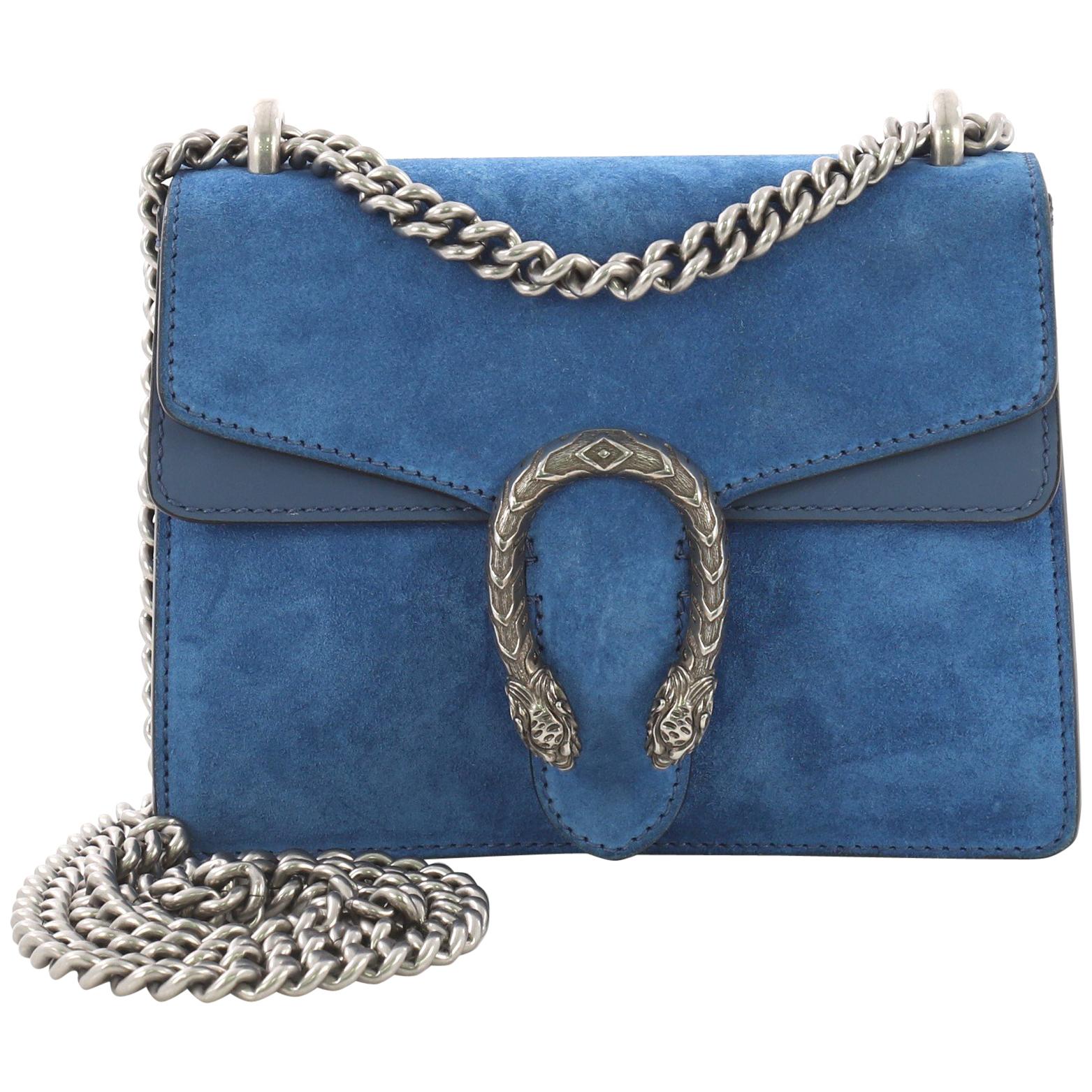 dionysus suede mini bag