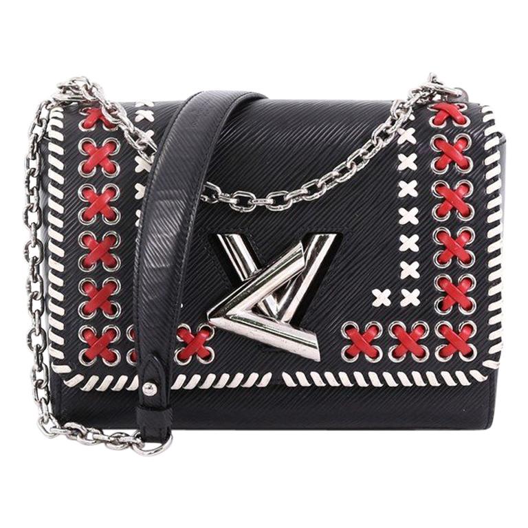 Louis Vuitton Twist Handbag Limited Edition Whipstitch Epi Leather