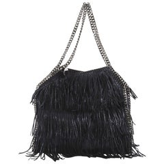 Stella McCartney Falabella Fringe Tote Shaggy Deer Small