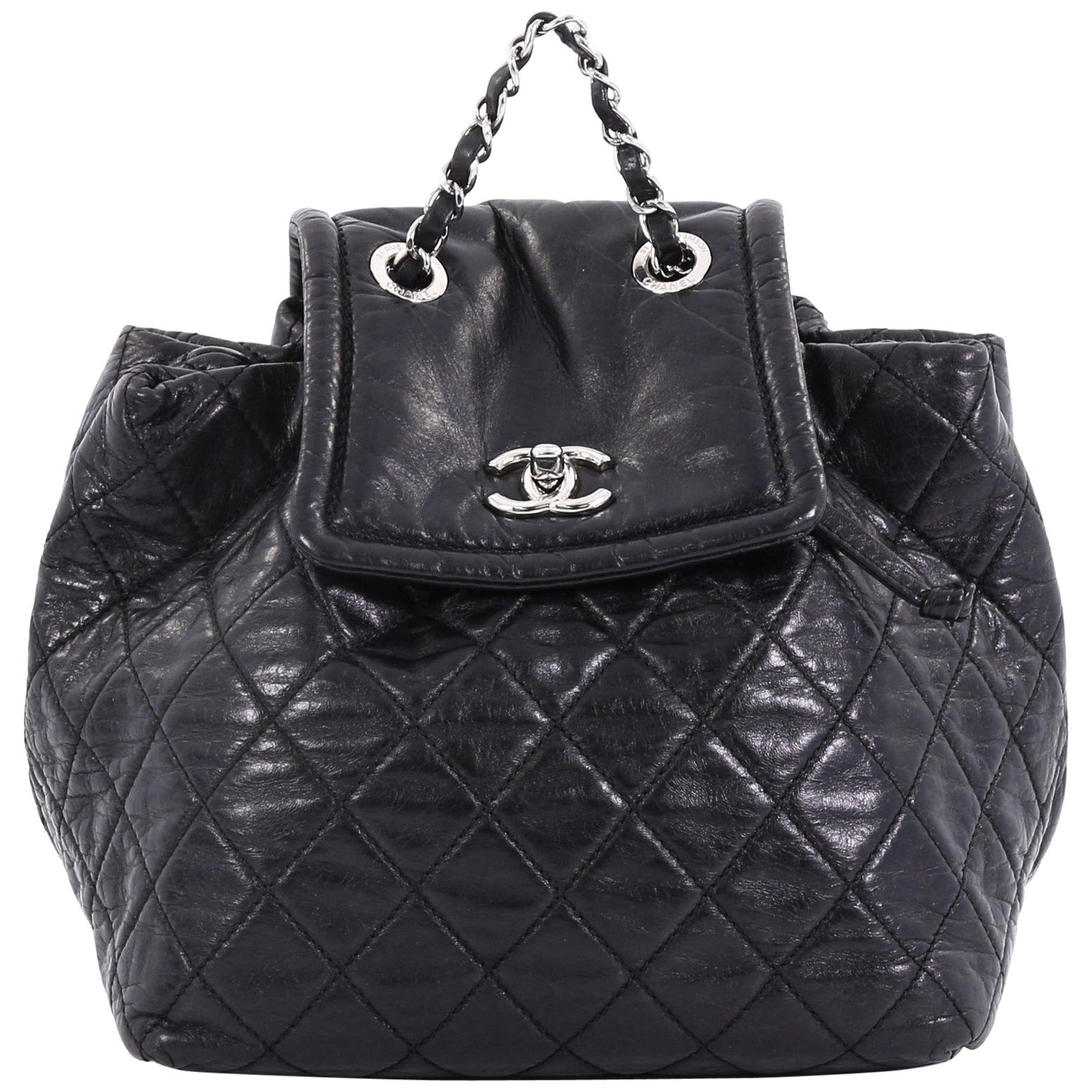 Chanel Beijing 2 in 1 Backpack Quilted Lambskin