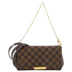 Used Louis Vuitton Favorite Handbag Damier PM