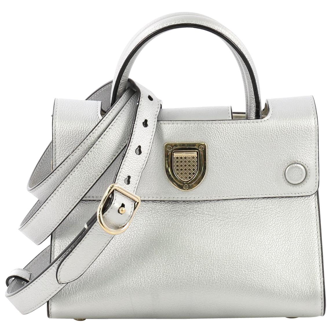 Christian Dior Diorever Handbag Leather Mini