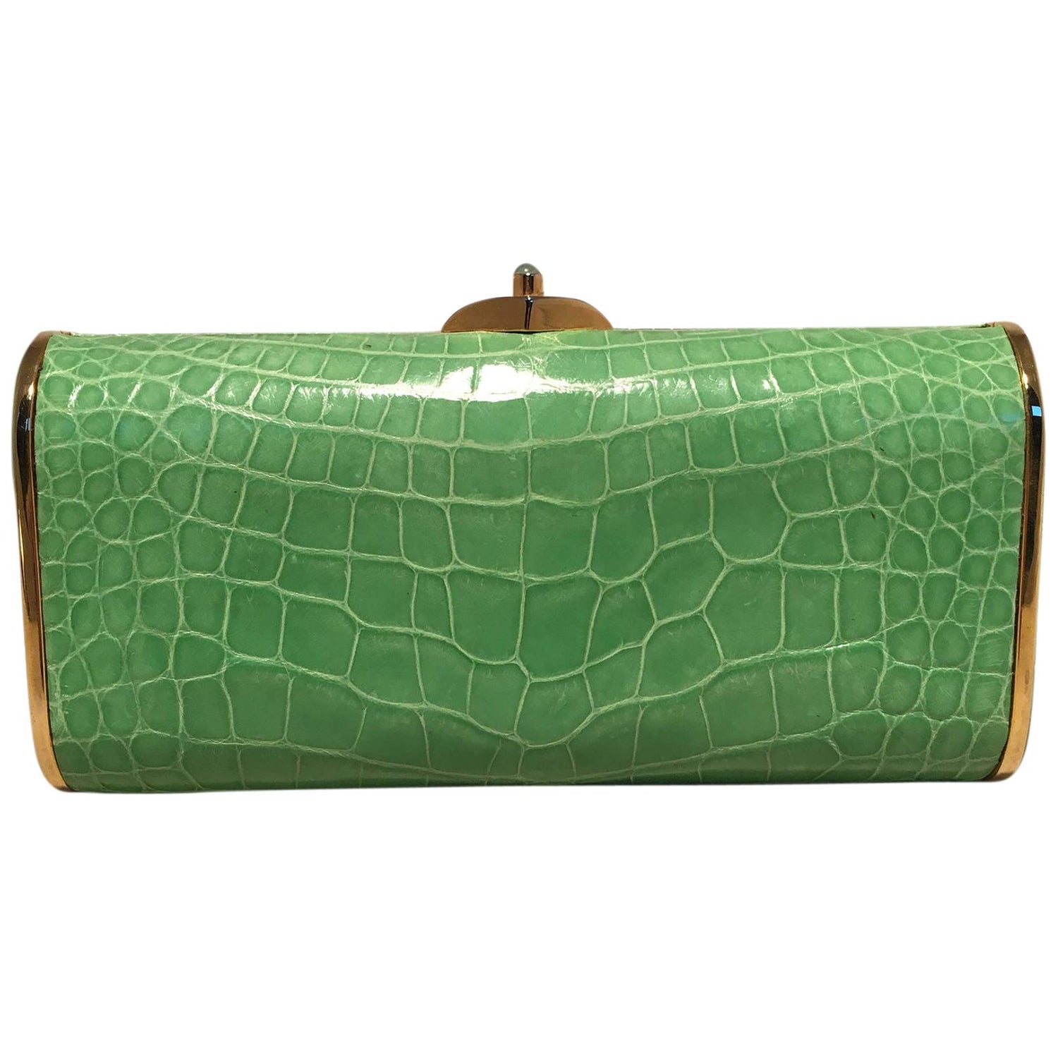 Louis Vuitton Lime Neon Green Damier Infini Toiletry Pouch Cosmetic Case  863022