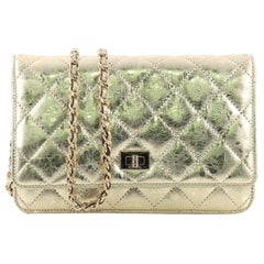 Chanel Reissue Wallet on Chain Quilted Aged Calfskin