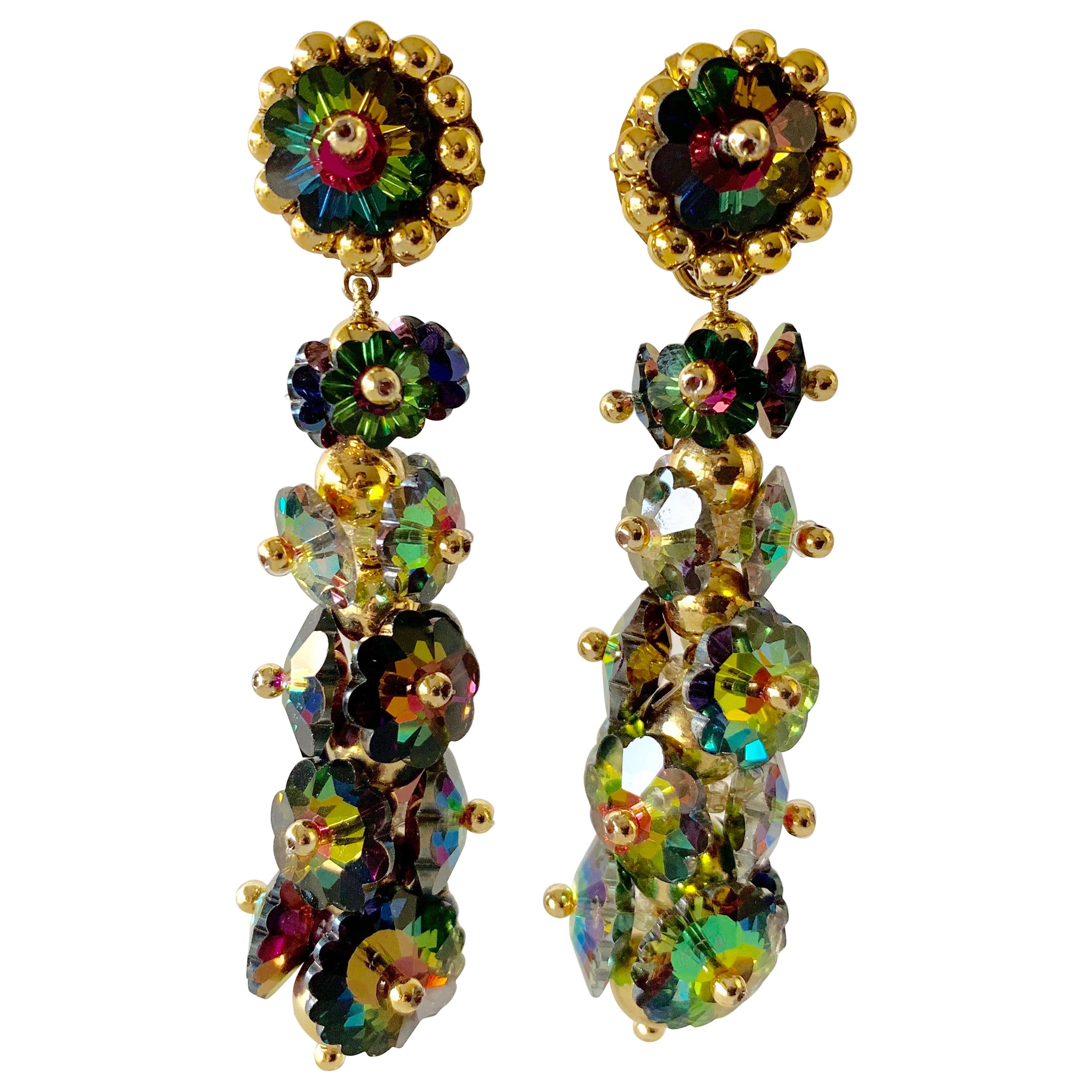 Gianni Versace Medusa Earrings at 1stDibs | versace clip on earrings