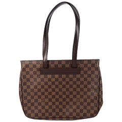 Brown Louis Vuitton Damier Ebene Parioli PM Bag